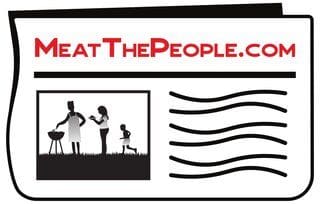 Meat the people com logo.